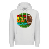 Dove Grey football is my favorite season Premium Hoodie - BundleAndBundleShop