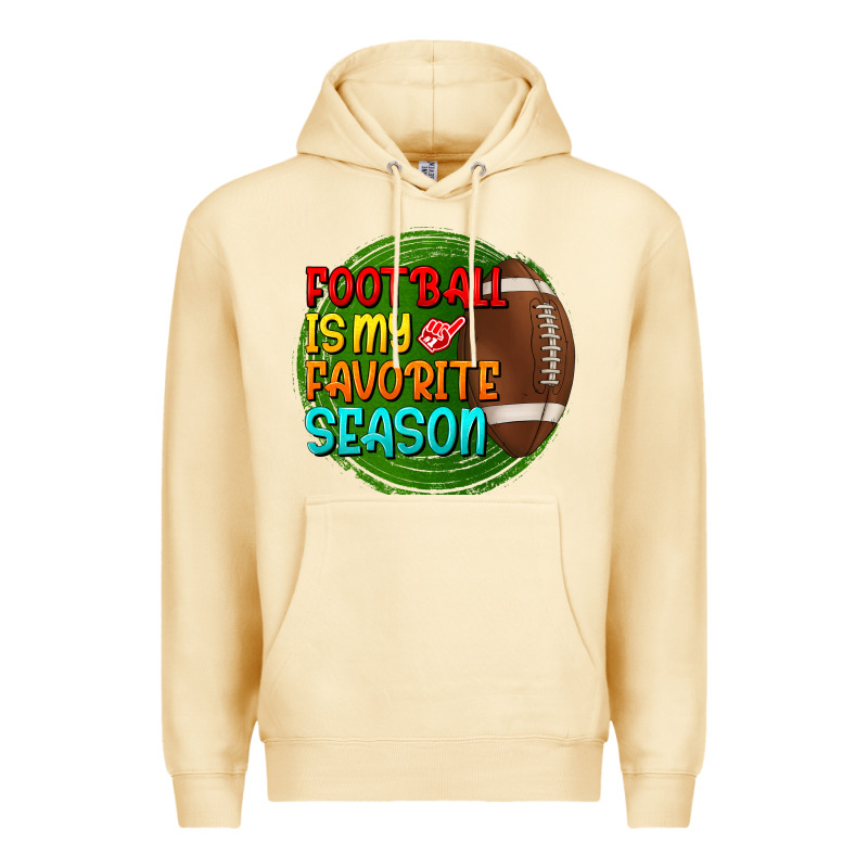 Football Is My Favorite Season Premium Hoodie by BundleAndBundleShop | Teevron