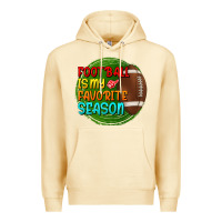 Pina Colada football is my favorite season Premium Hoodie - BundleAndBundleShop