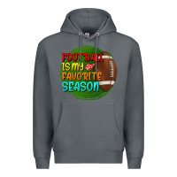 Rock football is my favorite season Premium Hoodie - BundleAndBundleShop