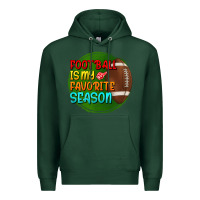 Sports Green football is my favorite season Premium Hoodie - BundleAndBundleShop
