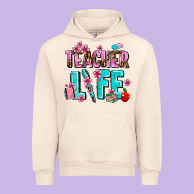 Teacher Life Urban Hoodie Designed By Adodesignshop