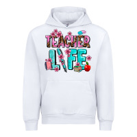 White teacher life Urban Hoodie - AdoDesignShop