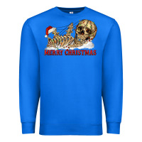 True Royal Merry christmas skeleton Premium Sweatshirt - RanaPortraitStore