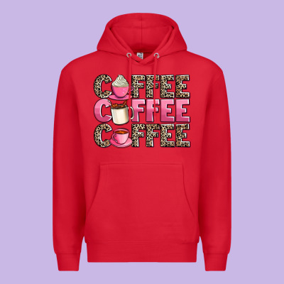 Coffee Coffee Coffee Premium Hoodie Designed By Adodesignshop