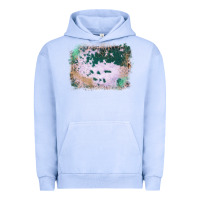 Pigment Grape Ice Western Green Cowhide Frame Urban Hoodie - Bettercallsaul