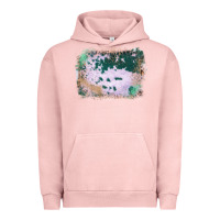 Pigment Salmon Western Green Cowhide Frame Urban Hoodie - Bettercallsaul