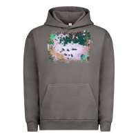 Pigment Tornado Western Green Cowhide Frame Urban Hoodie - Bettercallsaul