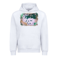 White Western Green Cowhide Frame Urban Hoodie - Bettercallsaul