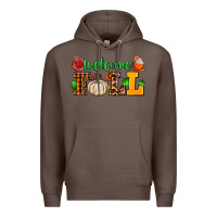 Coffee welcome fall Premium Hoodie - AdoDesignShop