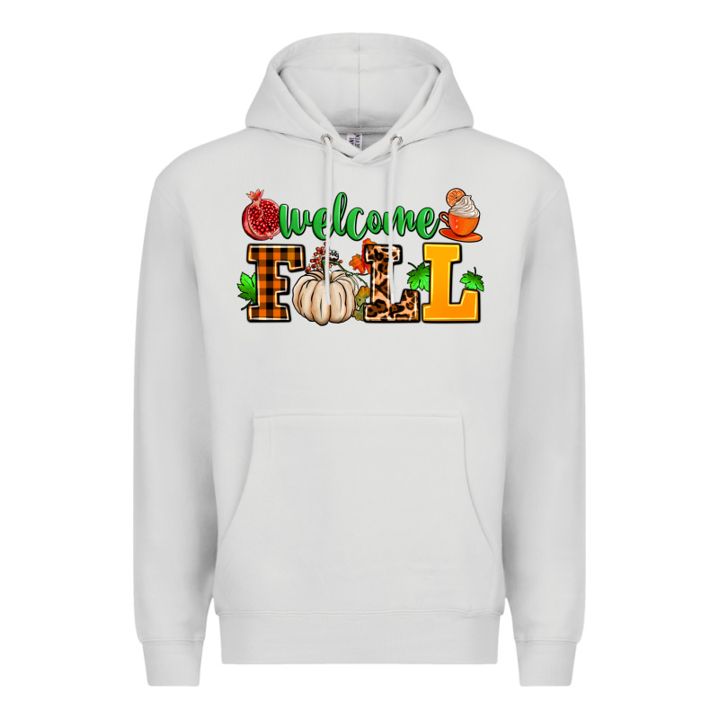 Welcome Fall Premium Hoodie by AdoDesignShop | Teevron