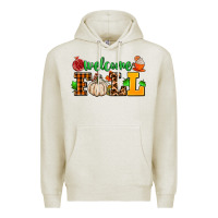Oatmeal Heather welcome fall Premium Hoodie - AdoDesignShop