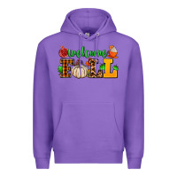 Purple welcome fall Premium Hoodie - AdoDesignShop