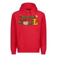 Red welcome fall Premium Hoodie - AdoDesignShop