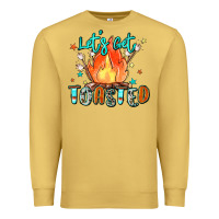 Antique Gold let's get toasted Premium Sweatshirt - Zillion Design Studio