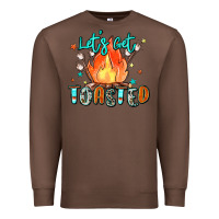 Chestnut let's get toasted Premium Sweatshirt - Zillion Design Studio
