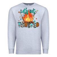 Heather Grey let's get toasted Premium Sweatshirt - Zillion Design Studio