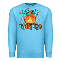 Ocean Blue let's get toasted Premium Sweatshirt - Zillion Design Studio