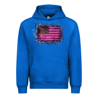 Cobalt Old Leopard American Flag Urban Hoodie - Bettercallsaul