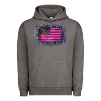 Pigment Tornado Old Leopard American Flag Urban Hoodie - Bettercallsaul