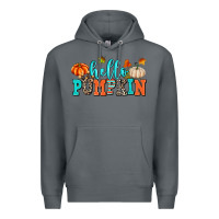 Rock hello pumpkin Premium Hoodie - AdoDesignShop