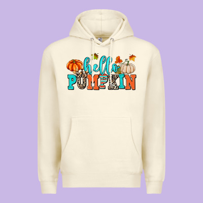 Hello Pumpkin Premium Hoodie Designed By Adodesignshop