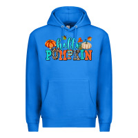 True Royal hello pumpkin Premium Hoodie - AdoDesignShop