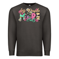 Smoke less people more cats Premium Sweatshirt - Zillion Design Studio