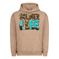 Pigment Burro soldier  life Urban Hoodie - AdoDesignShop
