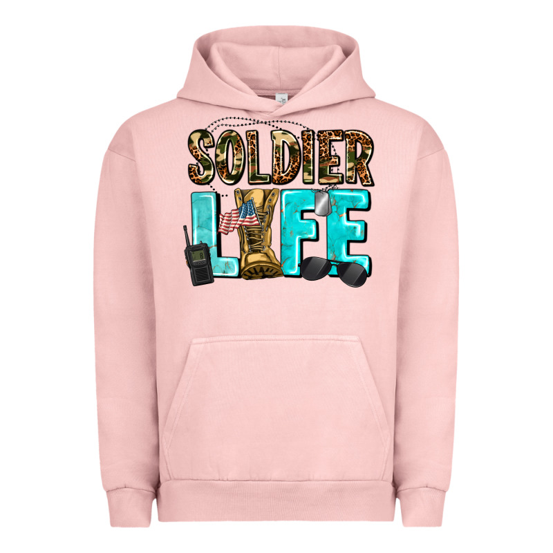Soldier  Life Urban Hoodie by AdoDesignShop | Teevron