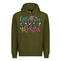 Army Green little miss sassy pants Premium Hoodie - JahusDesignShop
