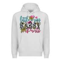 Dove Grey little miss sassy pants Premium Hoodie - JahusDesignShop