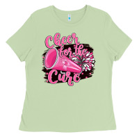 Matcha Cheer For The Cure Ladies Tee - BarkalooDesign