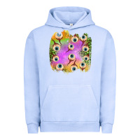 Pigment Grape Ice eyes leopard halloween patch Urban Hoodie - BundleAndBundleShop