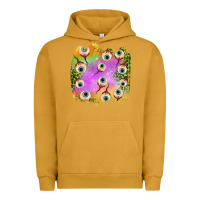 Pigment Peanut Butter eyes leopard halloween patch Urban Hoodie - BundleAndBundleShop