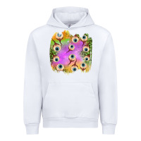 White eyes leopard halloween patch Urban Hoodie - BundleAndBundleShop