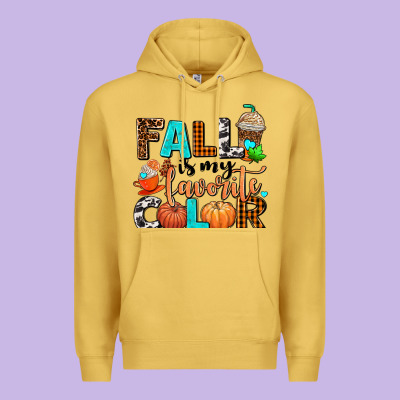 Fall Is My Favorite Color Premium Hoodie Designed By Adodesignshop