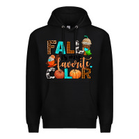 Black fall is my favorite color Premium Hoodie - AdoDesignShop