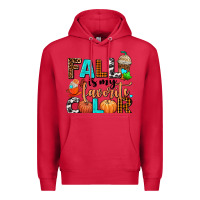 Cardinal fall is my favorite color Premium Hoodie - AdoDesignShop