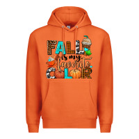 Carrot fall is my favorite color Premium Hoodie - AdoDesignShop