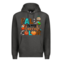 Charcoal Heather fall is my favorite color Premium Hoodie - AdoDesignShop