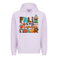 Lilac fall is my favorite color Premium Hoodie - AdoDesignShop