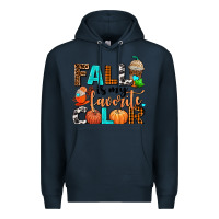 Navy fall is my favorite color Premium Hoodie - AdoDesignShop