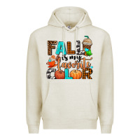 Oatmeal Heather fall is my favorite color Premium Hoodie - AdoDesignShop
