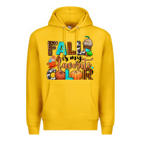 Lemon fall is my favorite color Premium Hoodie - AdoDesignShop