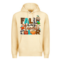 Pina Colada fall is my favorite color Premium Hoodie - AdoDesignShop