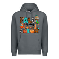 Rock fall is my favorite color Premium Hoodie - AdoDesignShop