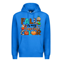 True Royal fall is my favorite color Premium Hoodie - AdoDesignShop
