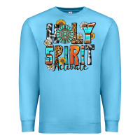 Ocean Blue holy spirit activate Premium Sweatshirt - Zillion Design Studio