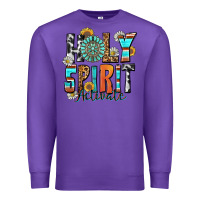 Purple holy spirit activate Premium Sweatshirt - Zillion Design Studio